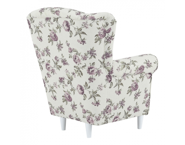 Kreslo (ušiak) Charlot - rose 18