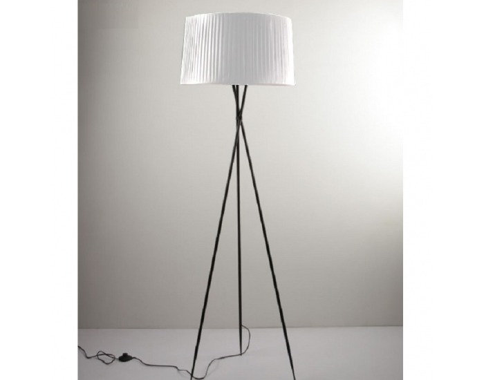 Stojacia lampa Cinda Typ 10 YF10W - čierna / biela