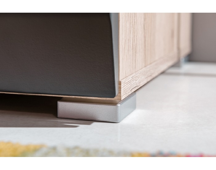 Obývacia stena Clif - dub san remo / grafit