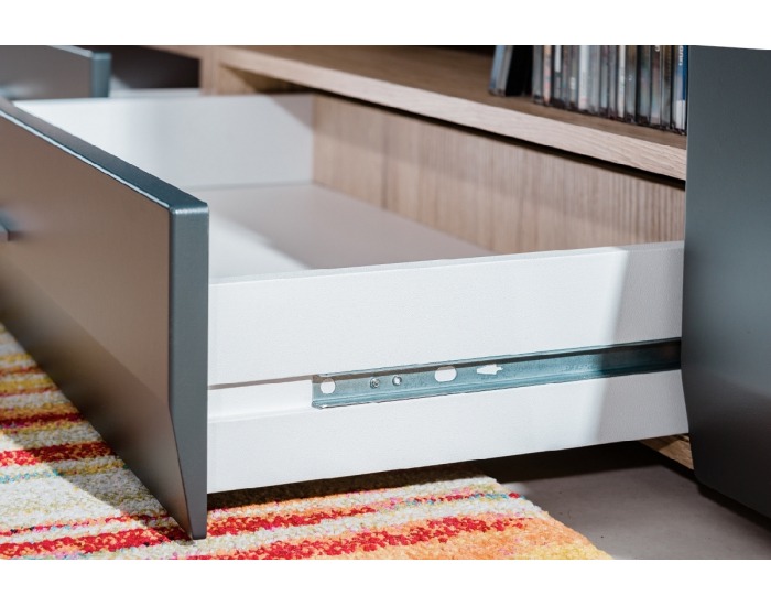 Obývacia stena Clif - dub san remo / grafit