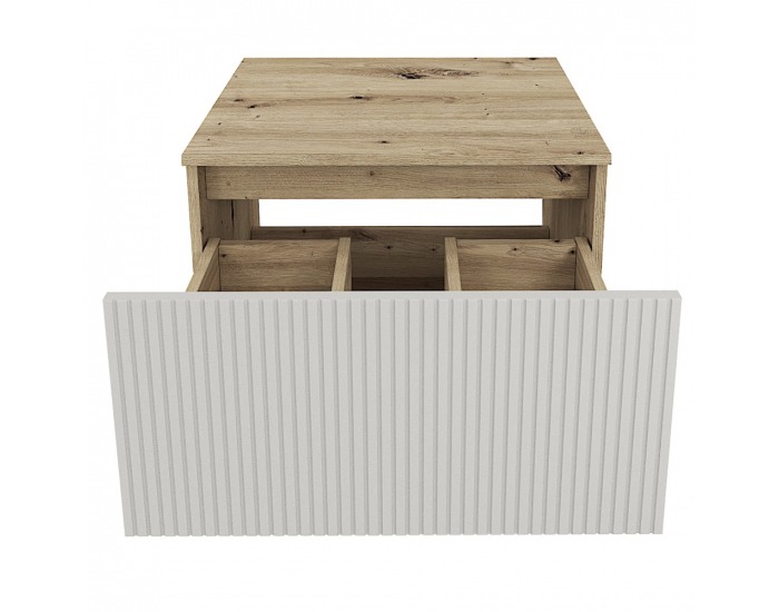 Kúpeľňová skrinka pod umývadlo Colos 60 - dub artisan / kašmír