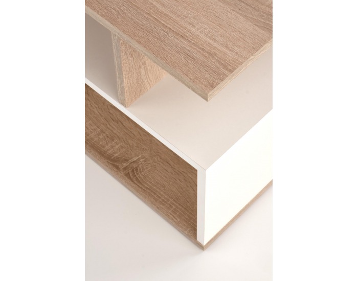 Konferenčný stolík Combo - dub sonoma / biela