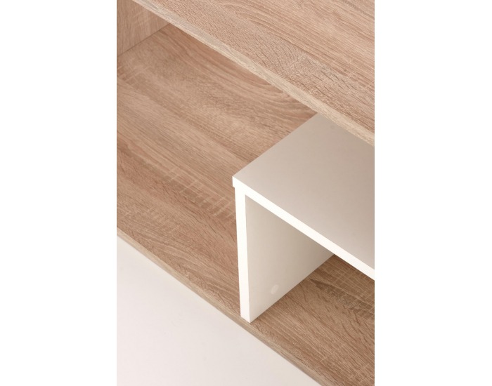 Konferenčný stolík Combo - dub sonoma / biela