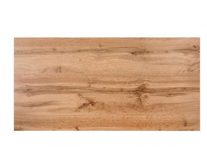 Konferenčný stolík Combo - dub wotan / čierna