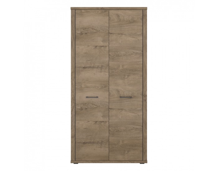 Dvojdverová šatníková skriňa Conrad 2D - dub lefkas