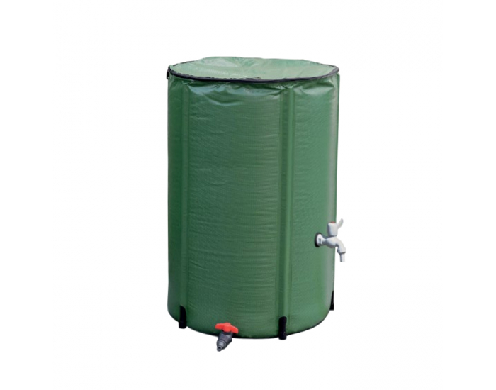 Skladací zásobník na dažďovú vodu Counter 500 - zelená