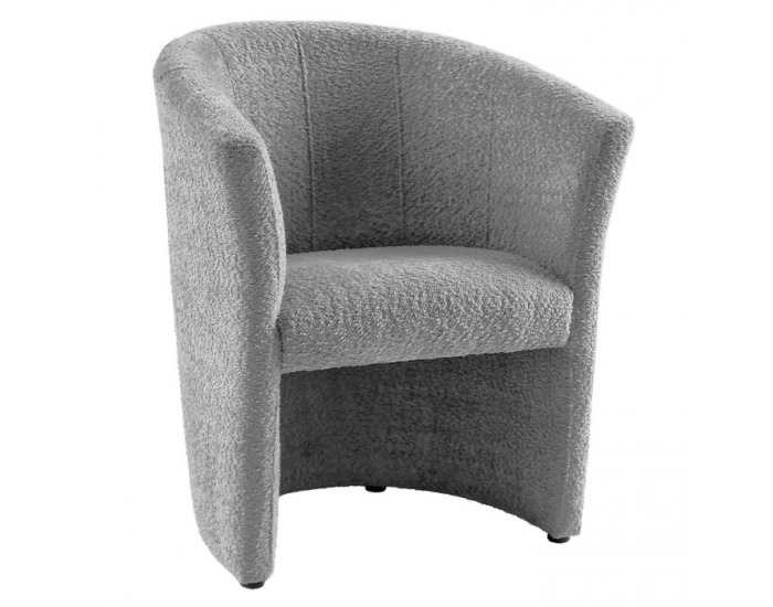 Konferenčné kreslo Cuba - sivá látka Coral