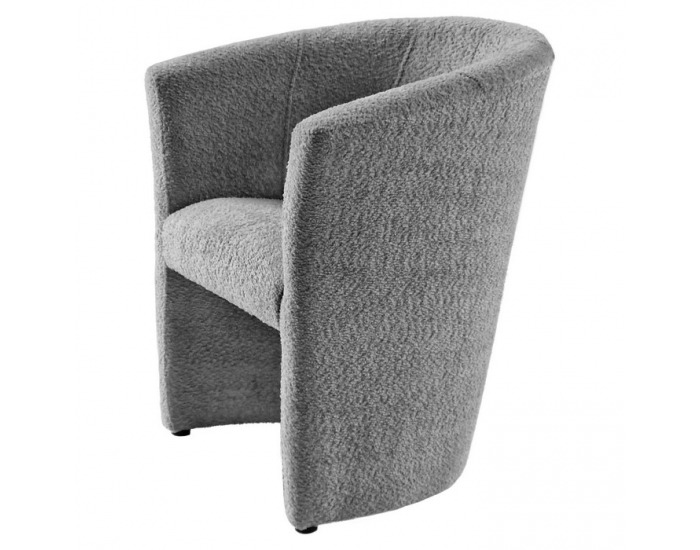 Konferenčné kreslo Cuba - sivá látka Coral