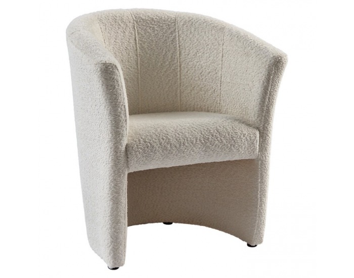 Konferenčné kreslo Cuba - smotanová látka Coral