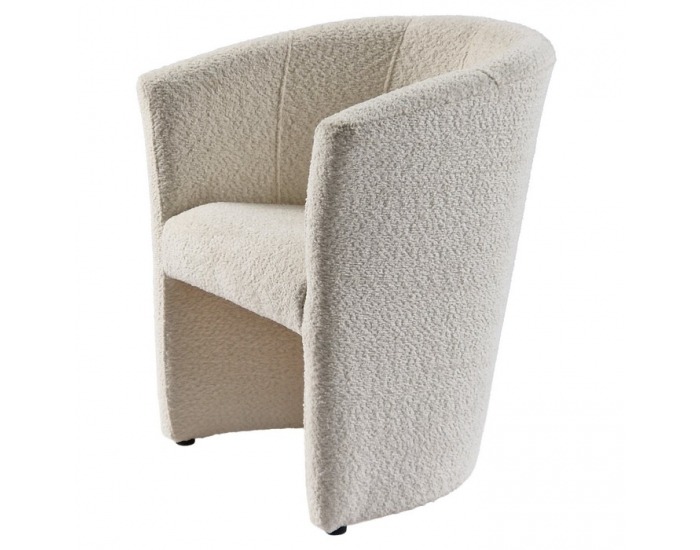 Konferenčné kreslo Cuba - smotanová látka Coral