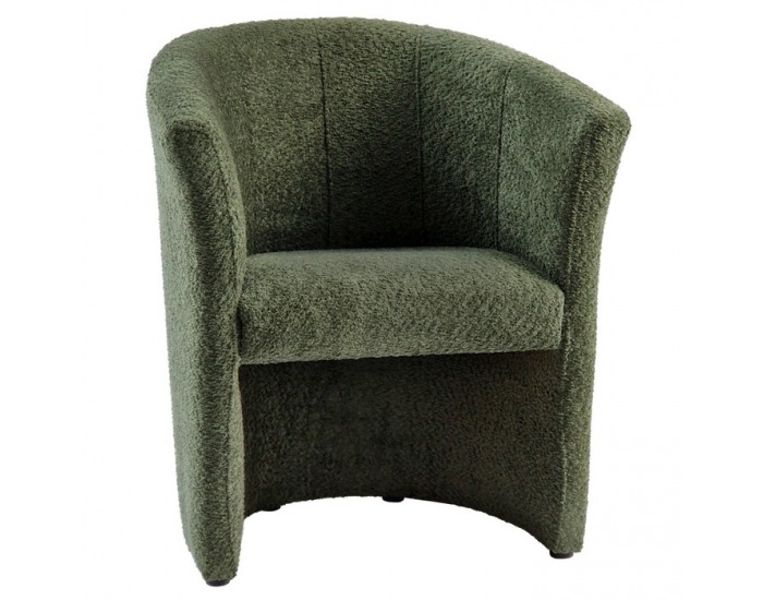 Konferenčné kreslo Cuba - zelená látka Coral