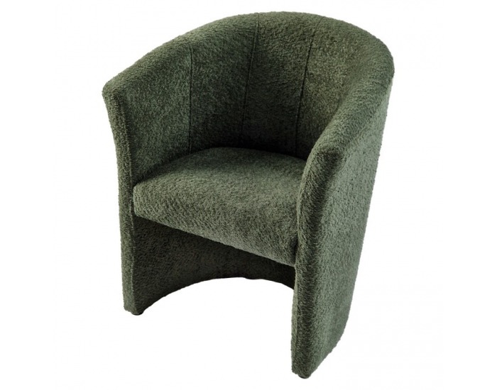 Konferenčné kreslo Cuba - zelená látka Coral