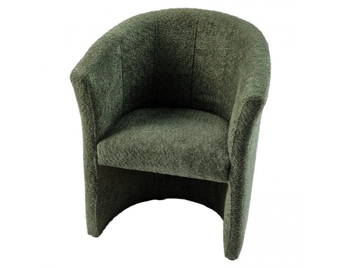 Konferenčné kreslo Cuba - zelená látka Coral