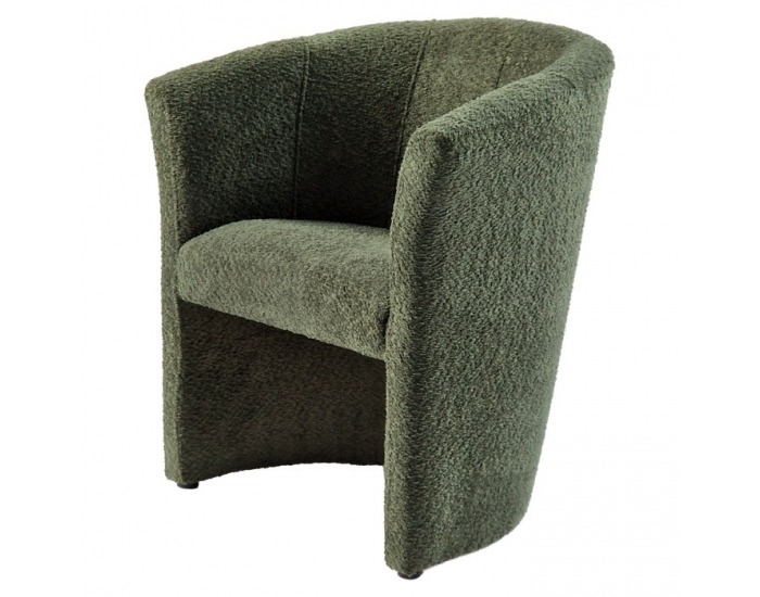 Konferenčné kreslo Cuba - zelená látka Coral