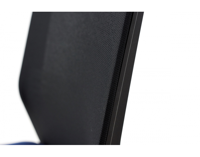 Kancelárska stolička s podrúčkami Cupra BS HD - tmavomodrá / čierna