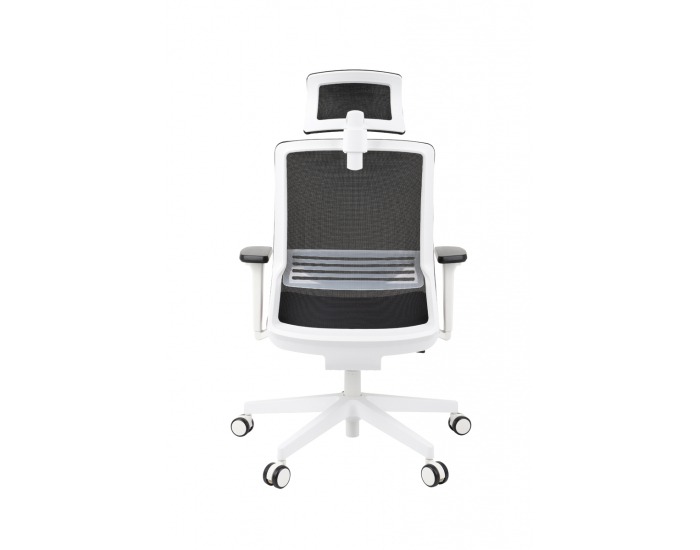 Kancelárska stolička s podrúčkami Cupra WS HD - fialová / čierna / biela