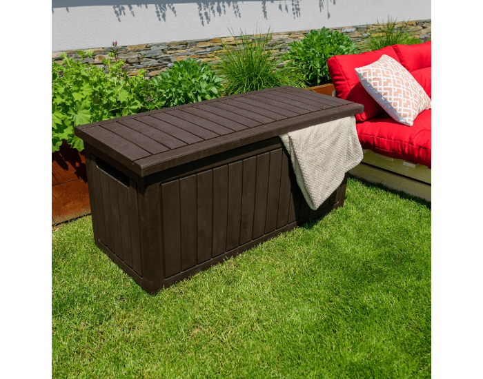 Záhradná truhlica Dagon - hnedá