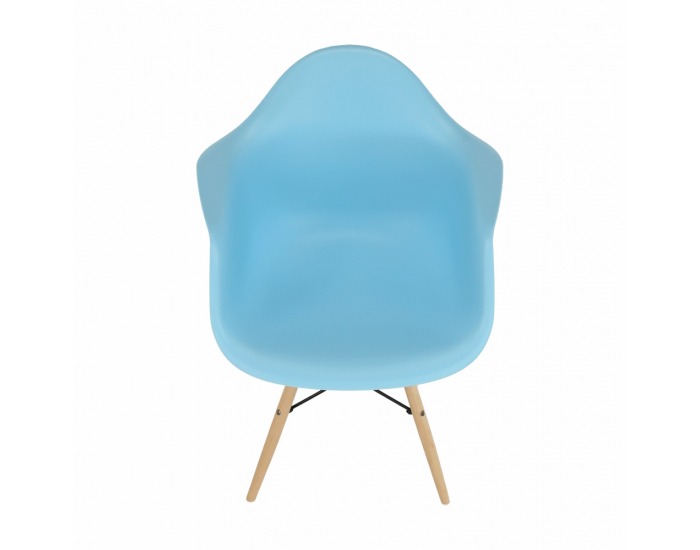 Jedálenská stolička Damen 2 New - buk / modrá