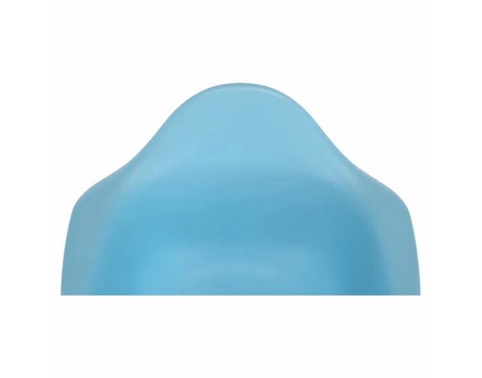 Jedálenská stolička Damen New - modrá / buk