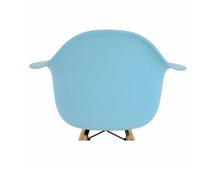 Jedálenská stolička Damen New - modrá / buk