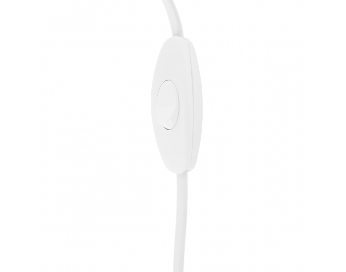 Stolná lampa Danar - biela / vzor mesiac a hviezdy