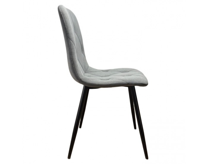 Jedálenská stolička Danira - sivá / čierna