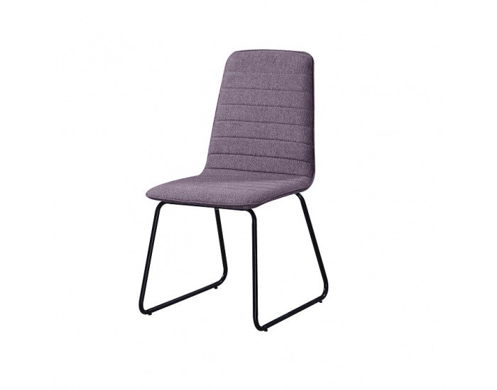 Jedálenská stolička Danuta - fialová / čierna