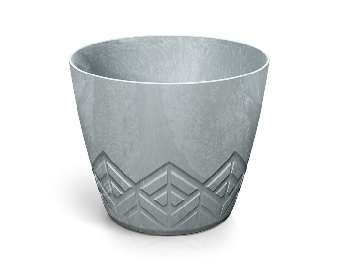 Plastový kvetináč DARE300E422U 29,5 cm - betón