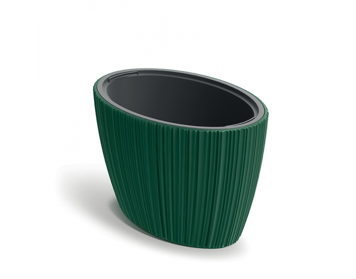 Plastový kvetináč DBOE6002411U 59,5 cm - tmavozelená
