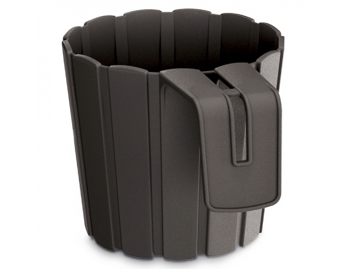 Plastový balkónový kvetináč DDEZ150 14,4 cm - hnedá