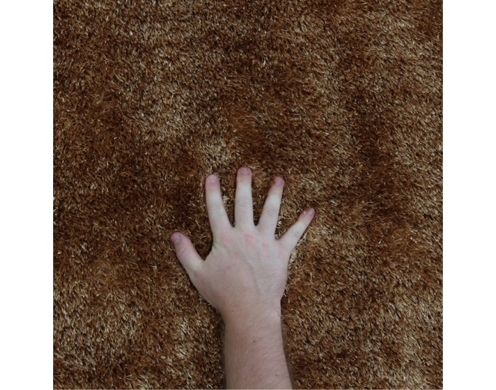 Koberec Deland 100x140 cm - hnedozlatá