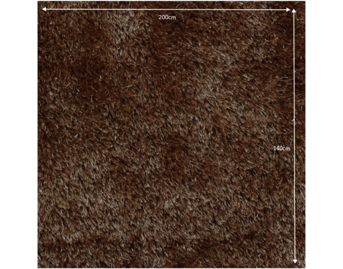 Koberec Deland 140x200 cm - hnedozlatá