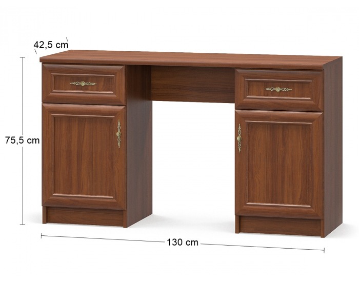 Toaletný stolík Delion DT - čerešňa portofino