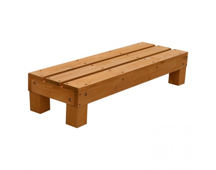 Drevená terasa Demis 270x90x81 cm - prírodná