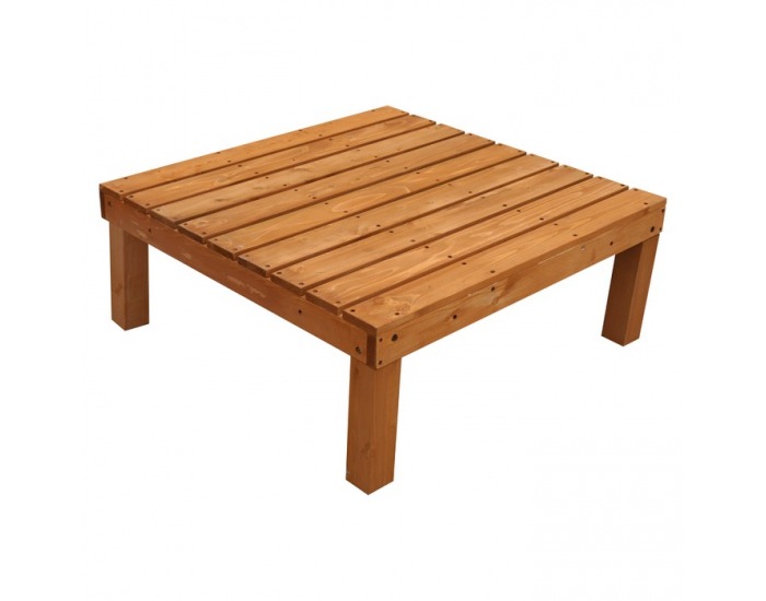 Drevená terasa Demis 270x90x81 cm - prírodná