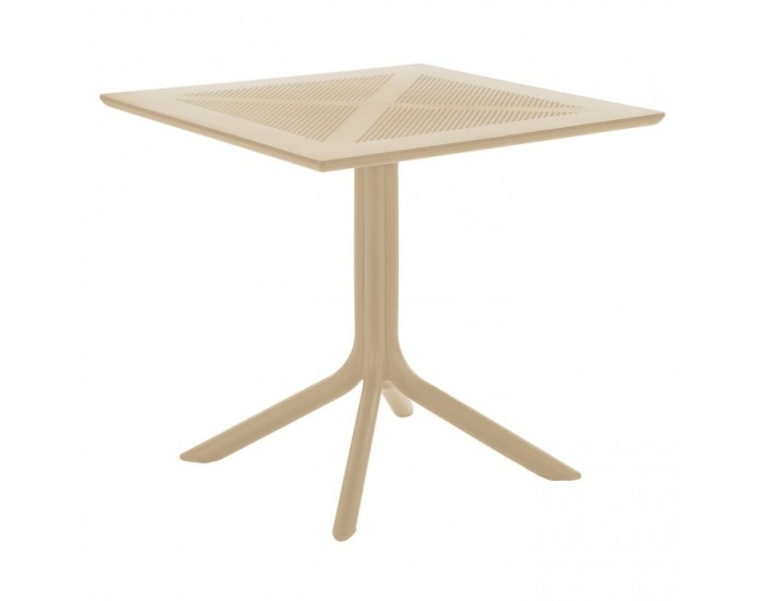 Záhradný stôl Denton New - sivohnedá (taupe)