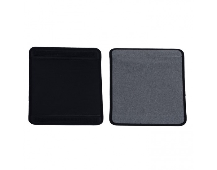 Skladací úložný box Deter - sivá / čierna