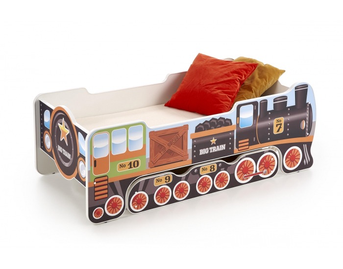 Detská posteľ s matracom Lokomo - kombinácia farieb