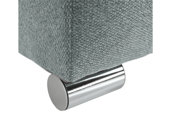 Rohová sedačka s rozkladom a úložným priestorom Devlin L/P - mentolová