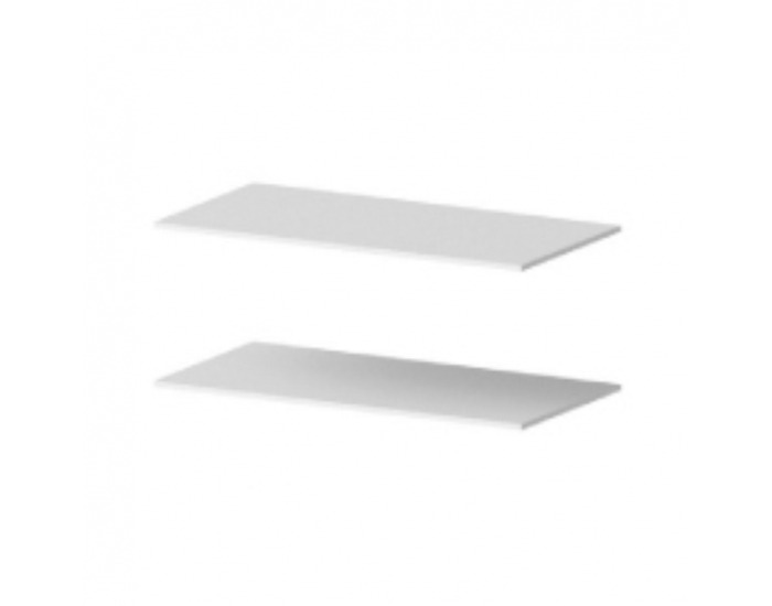 Police do skrine (2 ks) Devon New - biela