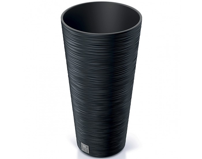 Plastový kvetináč DFRH250 25 cm - antracit
