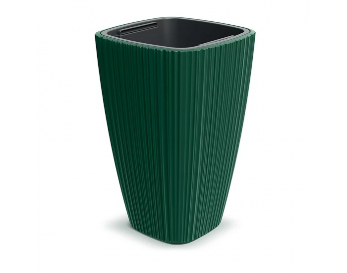 Plastový kvetináč DHOS3002411U 29 cm - tmavozelená