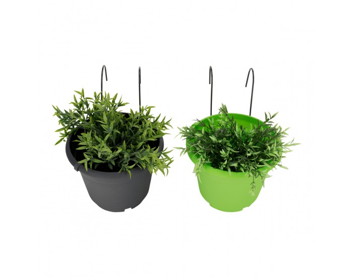 Balkónový kvetináč Digal - sivá