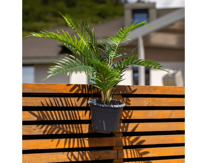 Balkónový kvetináč Digal - sivá