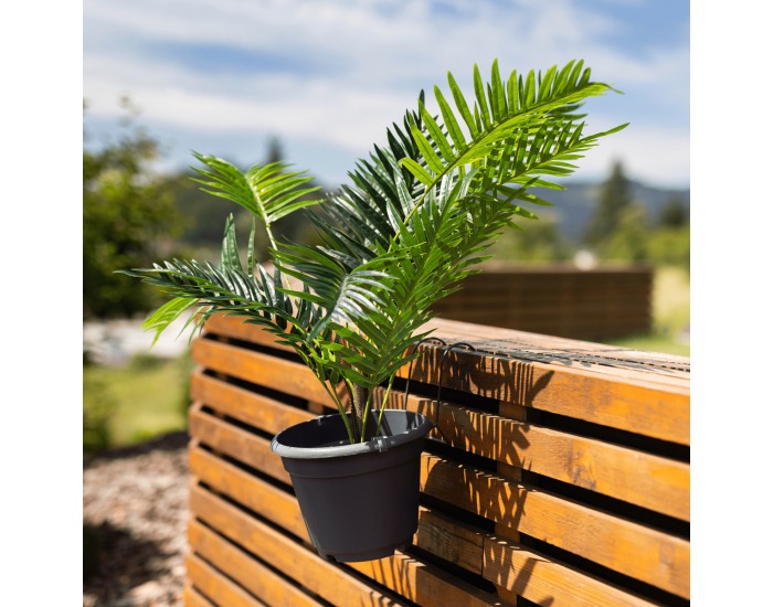 Balkónový kvetináč Digal - sivá