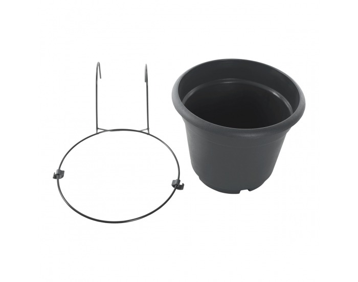 Balkónový kvetináč Digal - sivá