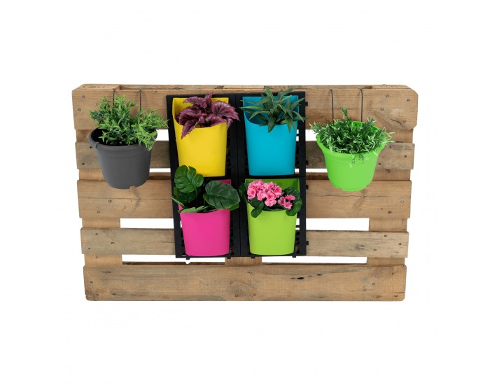 Balkónový kvetináč Digal - sivá