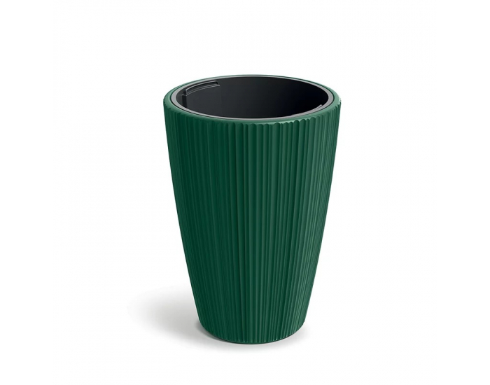 Plastový kvetináč DMOR4002411U 39 cm - tmavozelená