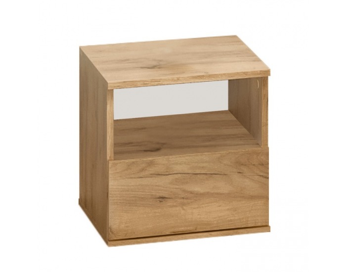 Nočný stolík Doli - dub craft zlatý