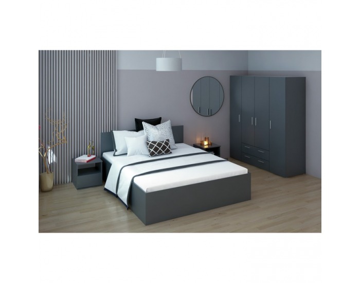 Nočný stolík Doli - grafit